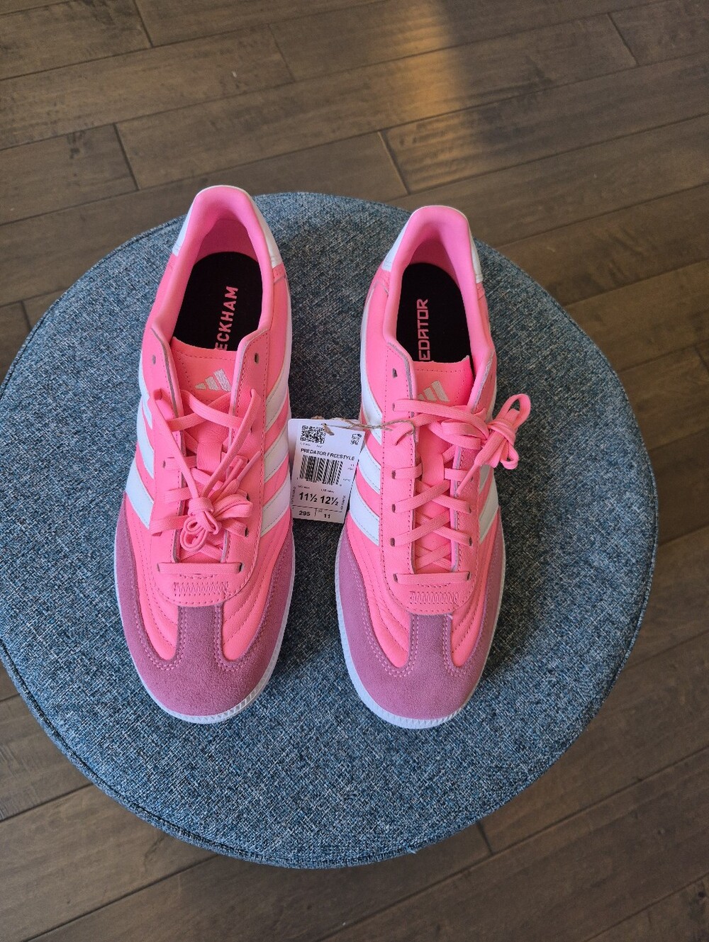 Adidas David Beckham Beam Pink Predator Freestyle Shoes